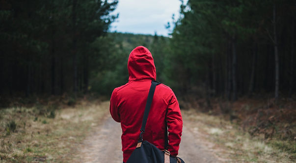 Person Walking Outdoors