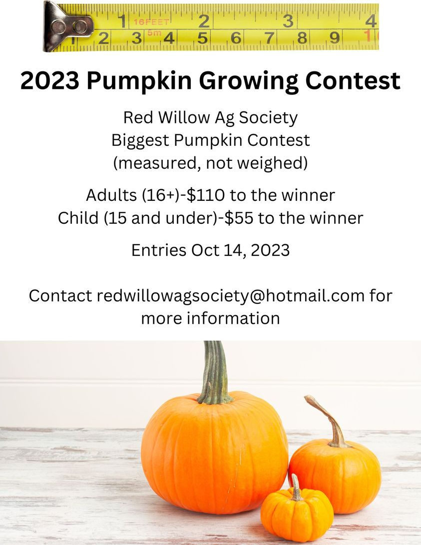 Red Willow Pumpkin Contest