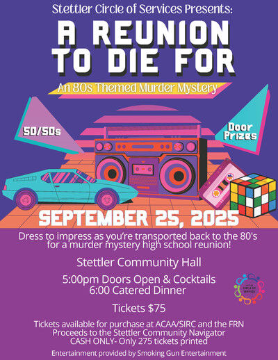 Stettler Circle of Friends Fundraiser