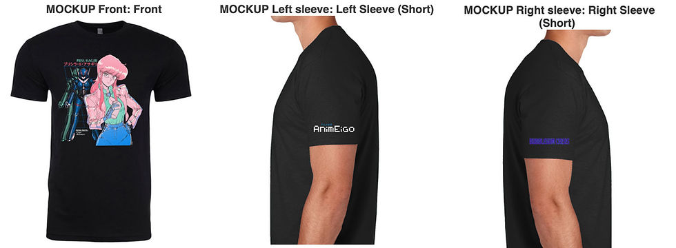 The shirt now has cool sleeve prints!