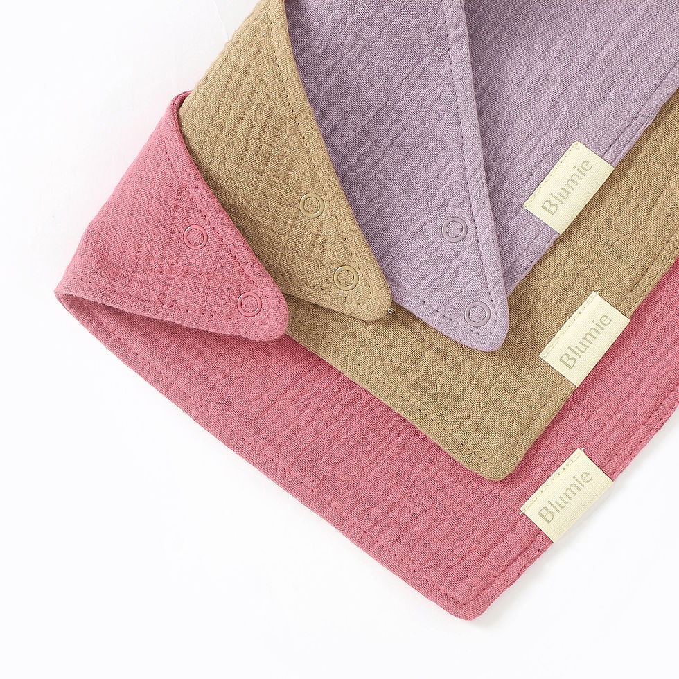 Thumbnail: Baby Bandana Dribble Bibs