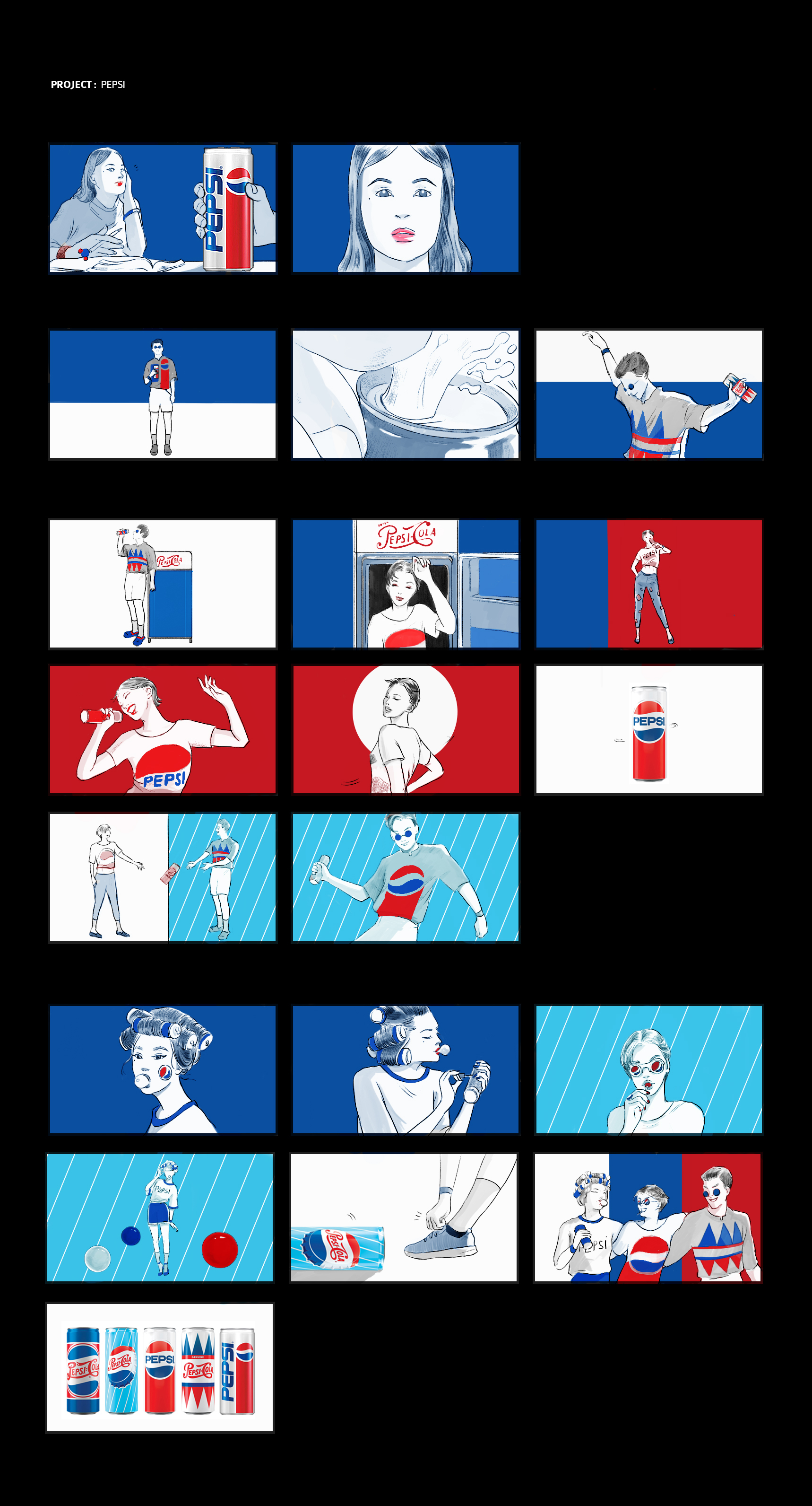 Pepsi Look book 2018