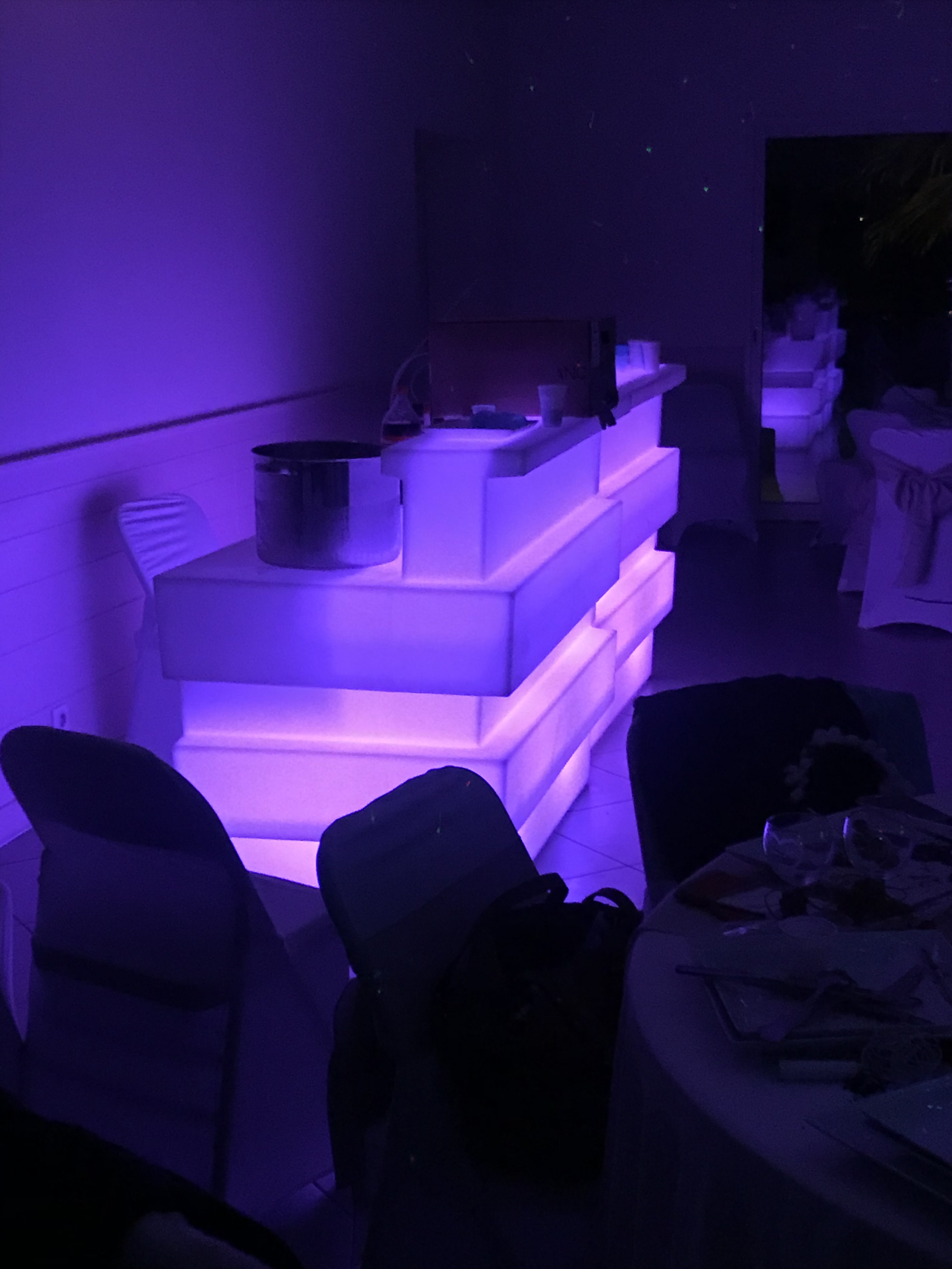 comptoirs/ bar lumineux