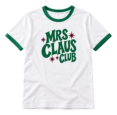 Mrs Claus Tee in Mistletoe