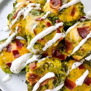 Loaded Smashed Brussels Sprouts Recipe