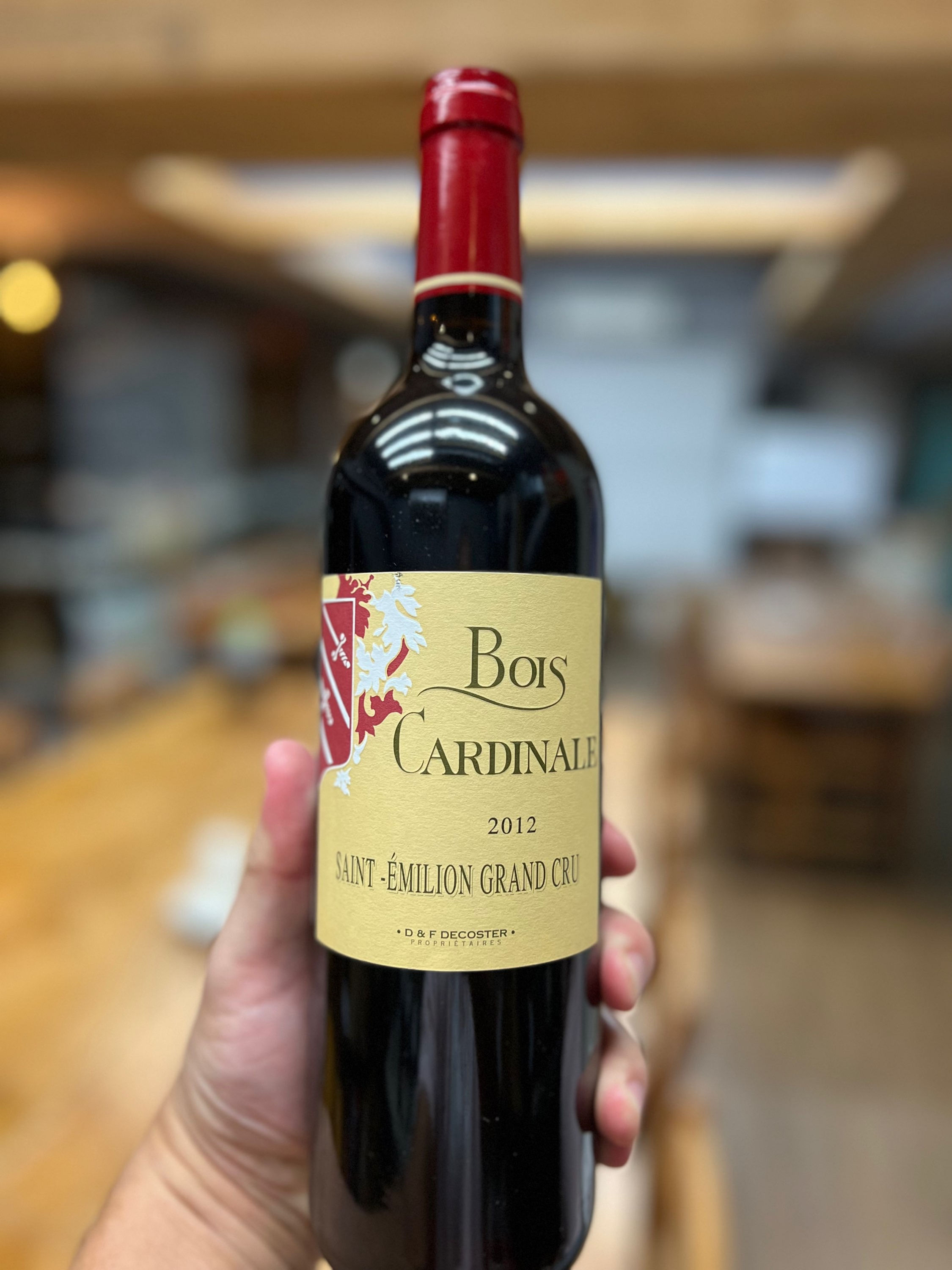 0447 BOIS CARDINALE St.-Emilion Grand Crus 2012