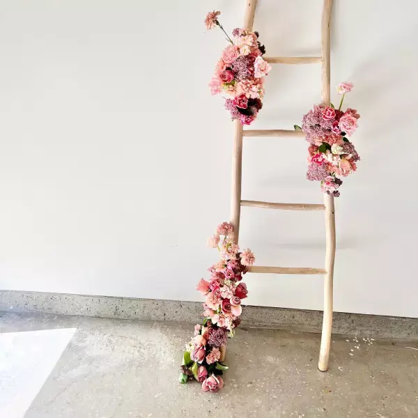 Thumbnail: Khelani Teak Wood Ladder