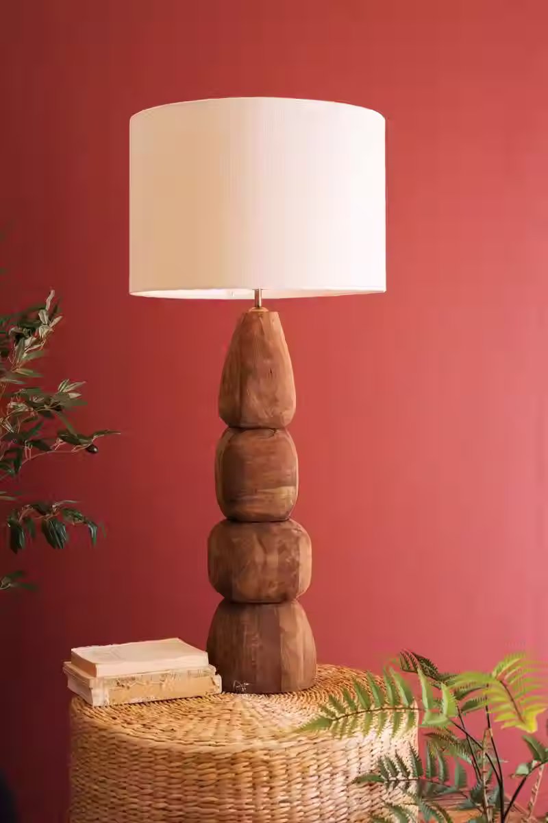 Durban Mango Wood Lamp