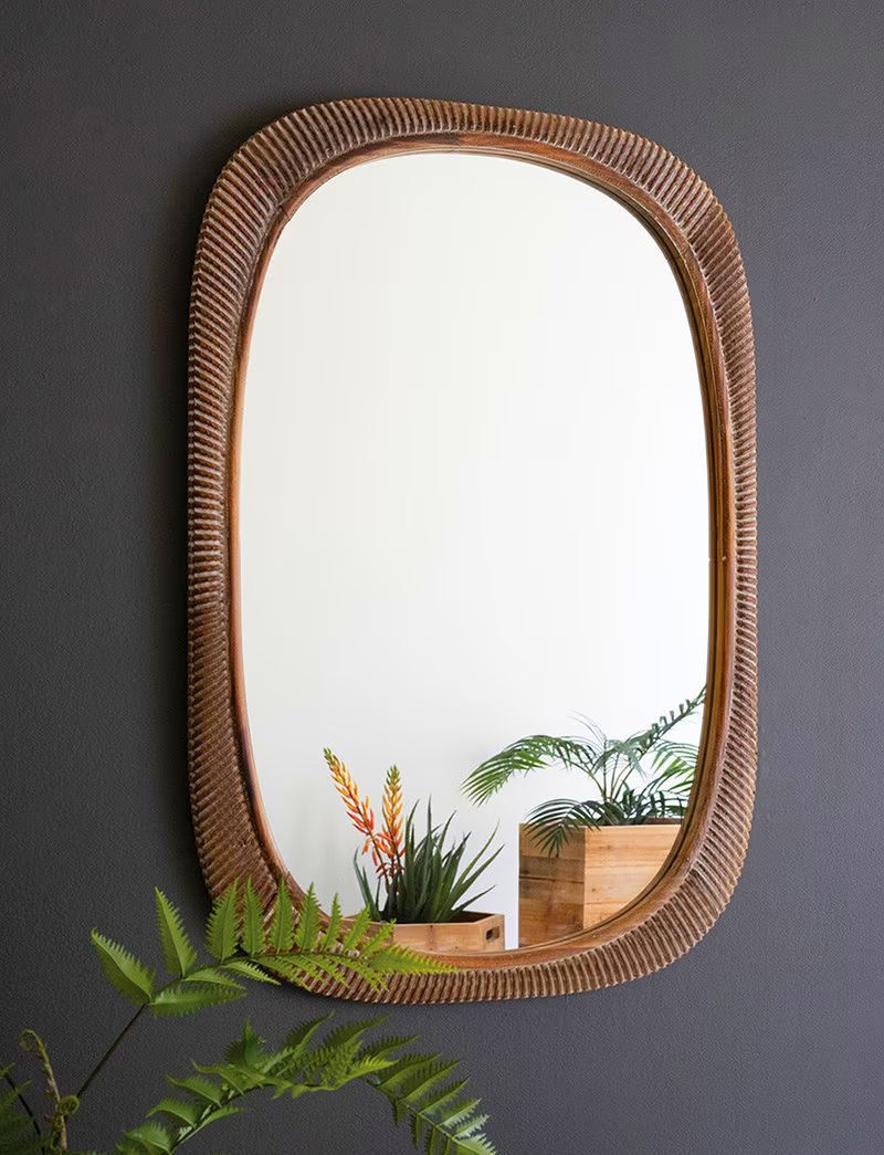 Thumbnail: Hari Carved Mirror