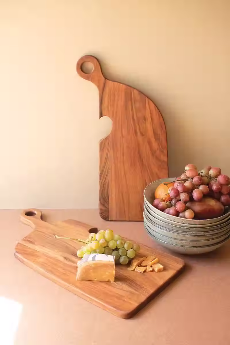 Thumbnail: The Lovers Mango Wood Cutting Board 
