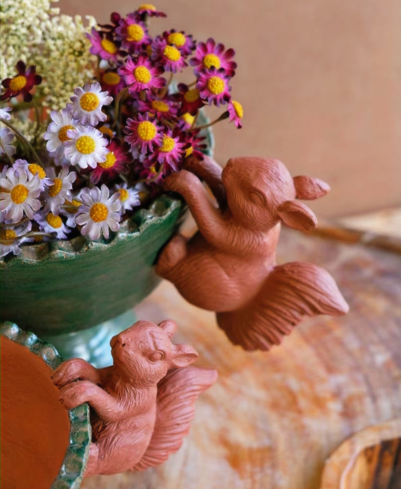 Thumbnail: Hanging Terracotta Critters (Set of 2)