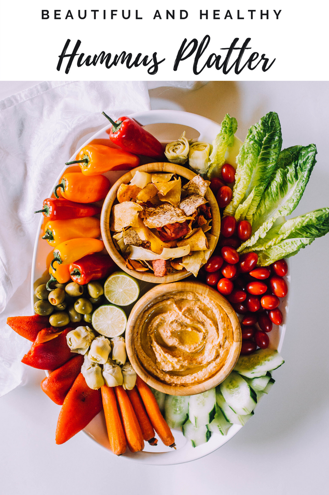 How to make a hummus platter