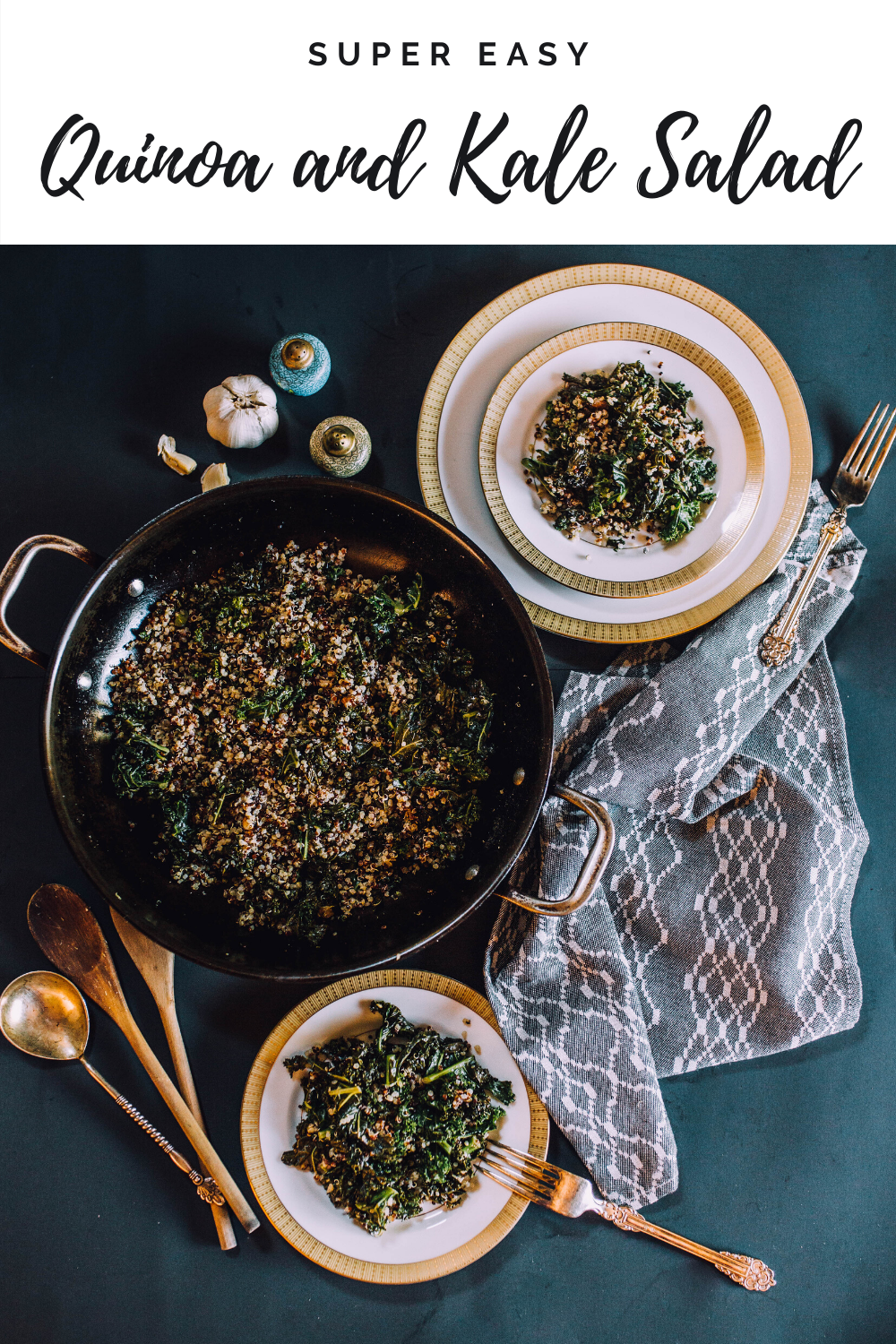 Basic Quinoa and Kale Salad