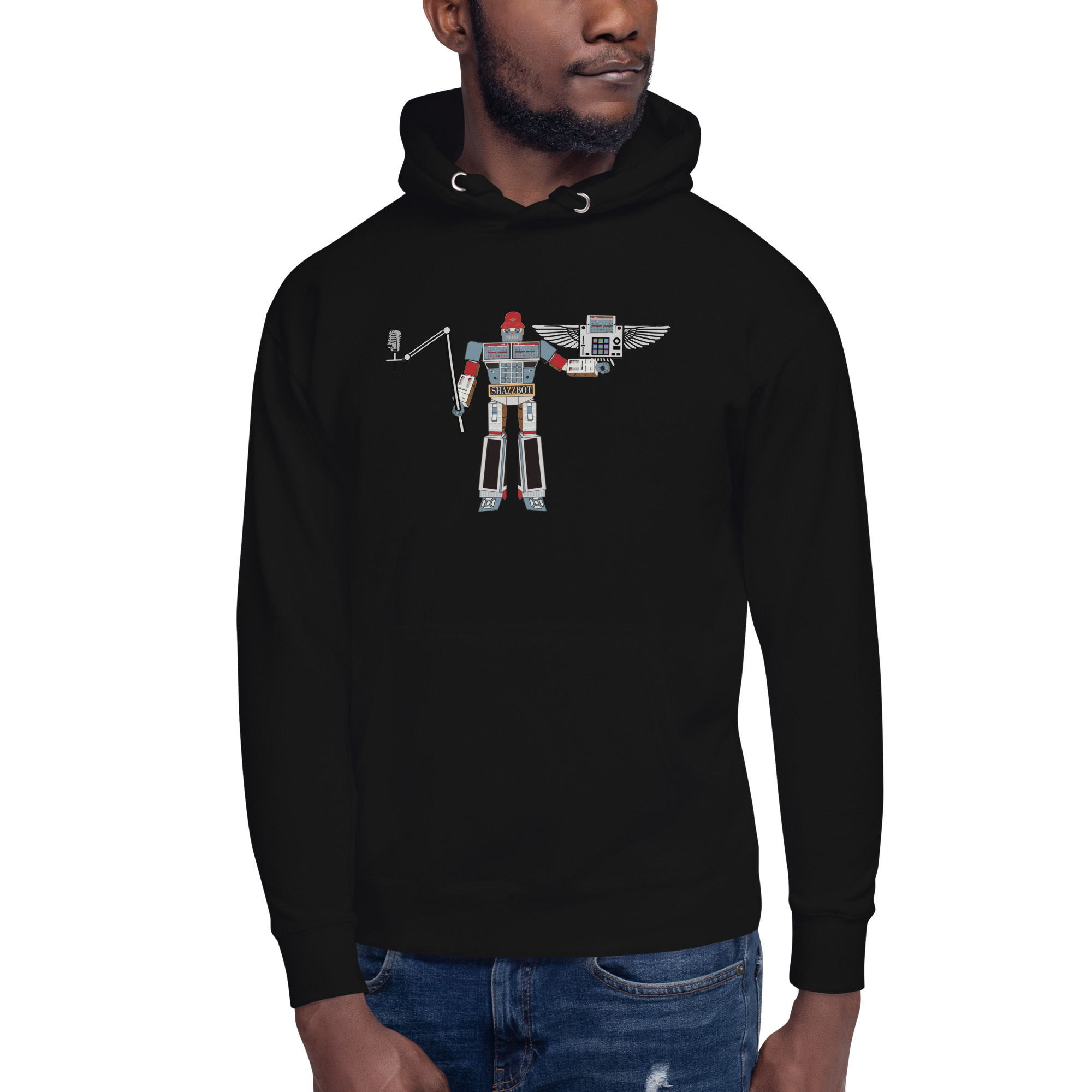 Robot Falconer Unisex Hoodie