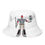 Thumbnail: Robot Falconer Reversible Bucket Hat (WHITE)