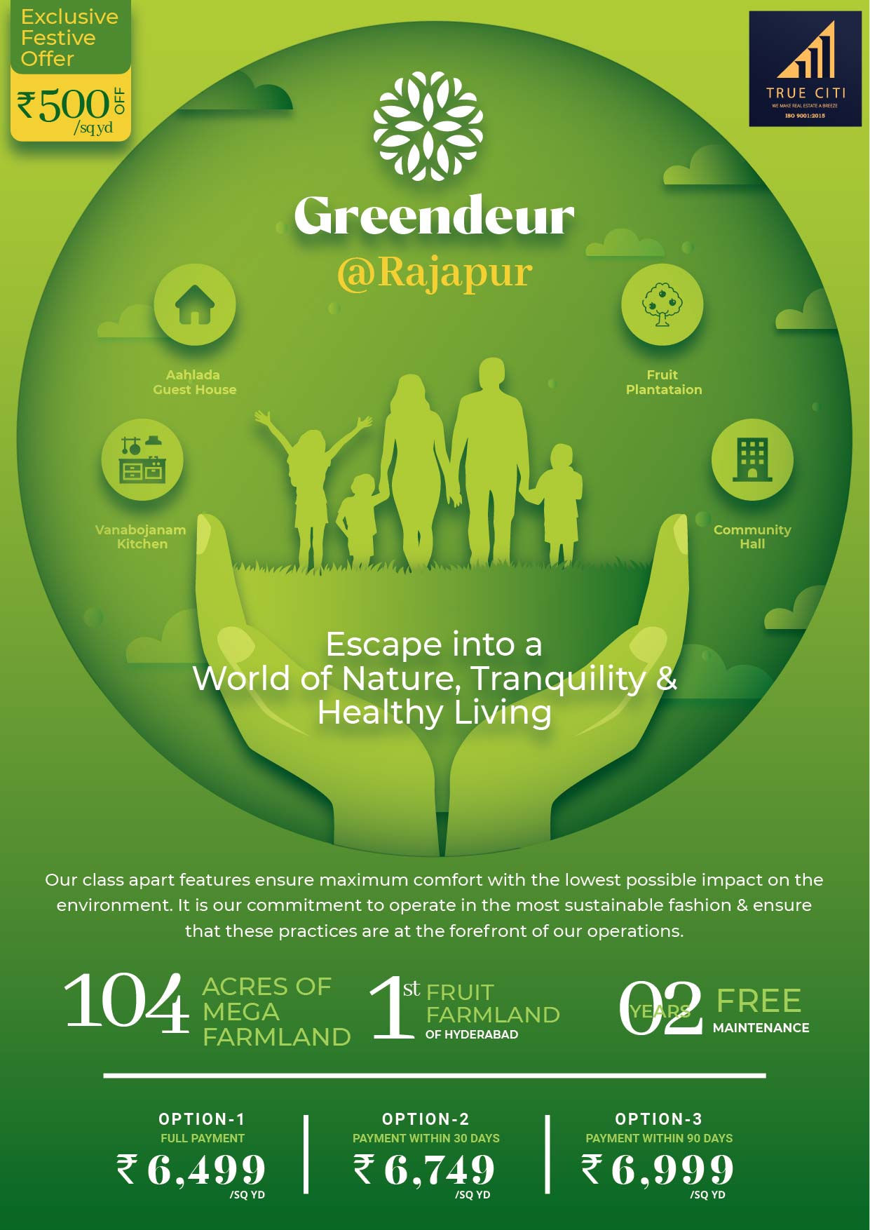 Brochure for Greendeur @ Rajapur