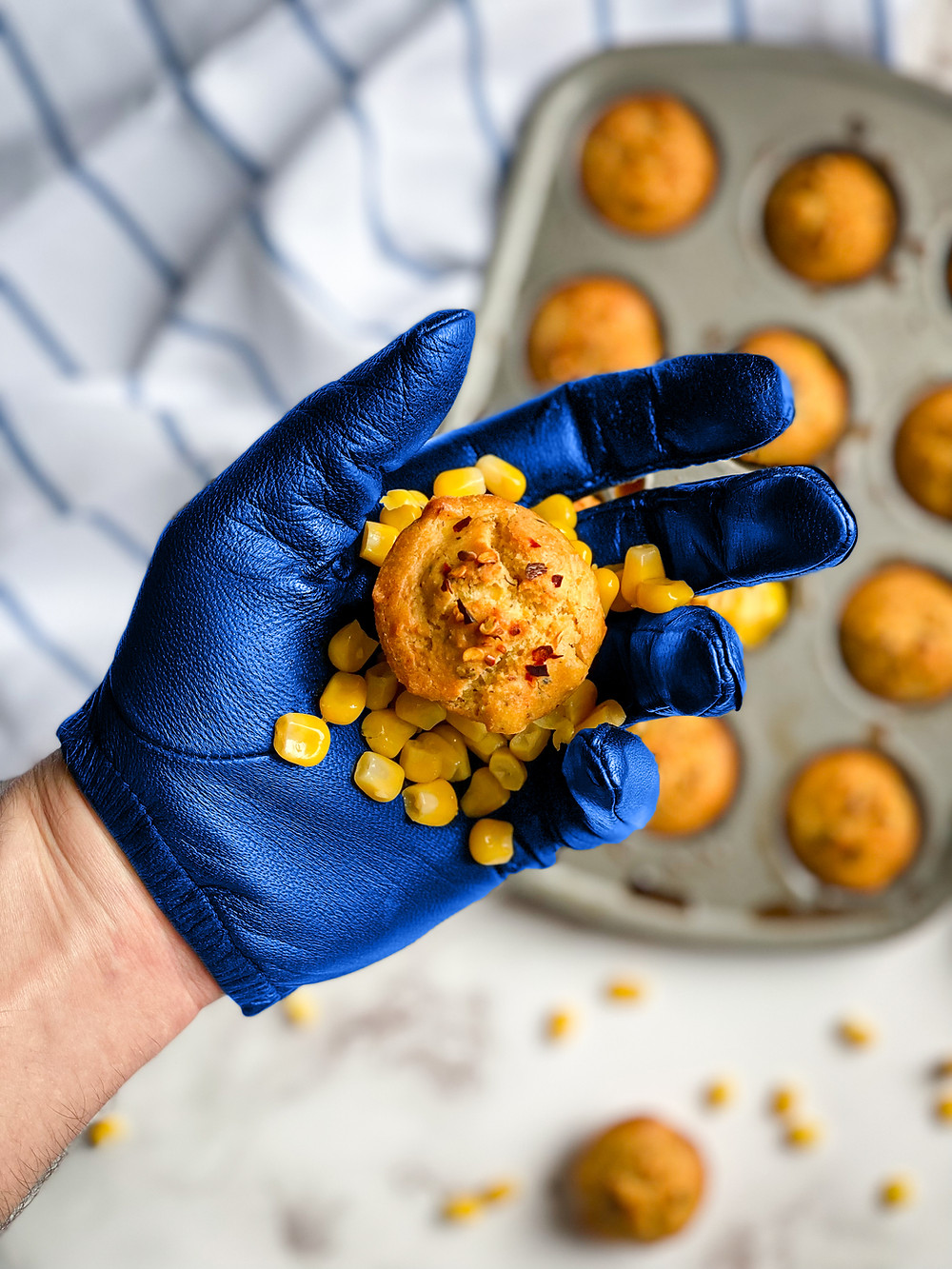 Homemade Baked Sweet Corn Hush Puppies