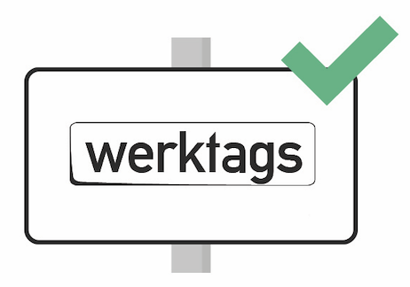 Zusatzzeichen_werktags