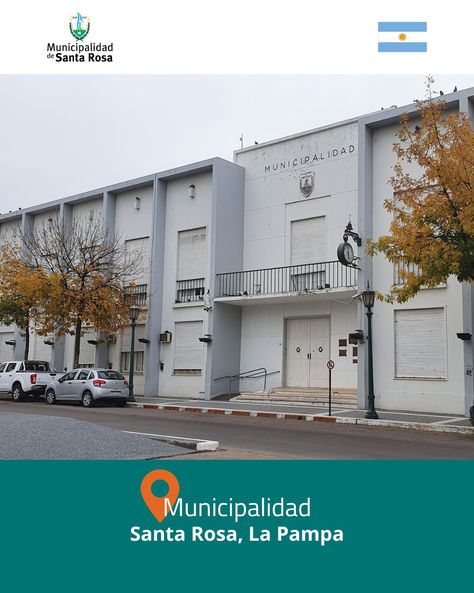 Bienvenida: Municipalidad de Santa Rosa, La Pampa