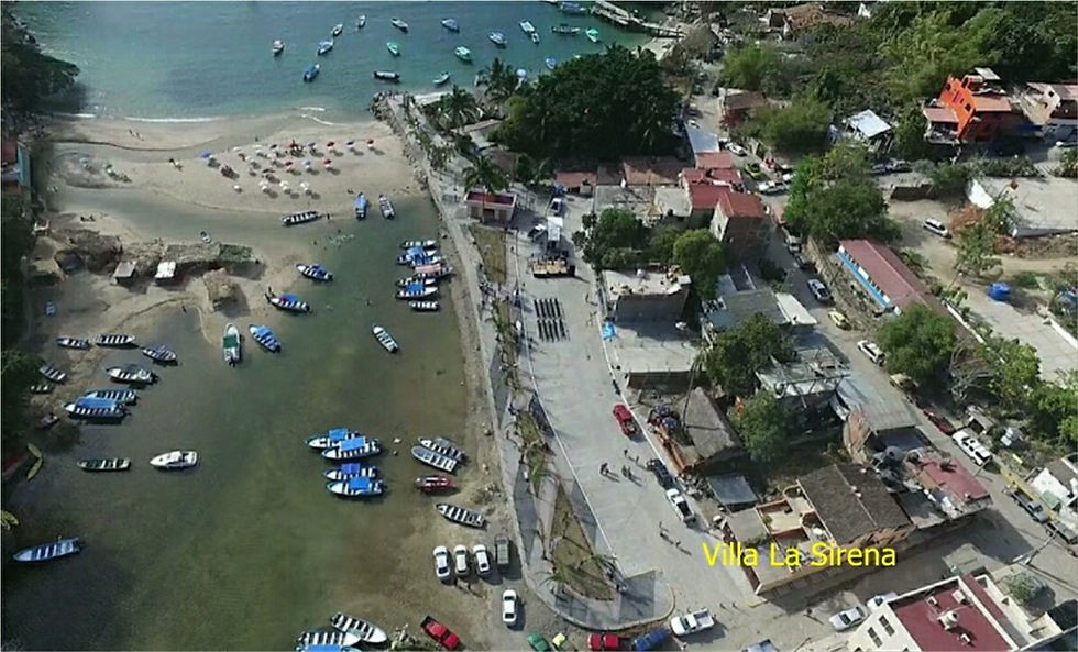 Overhead Boca de tomatlan View
