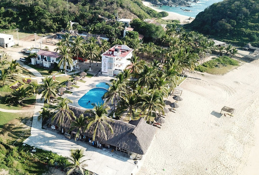 Aerial View of Hotel Mayto