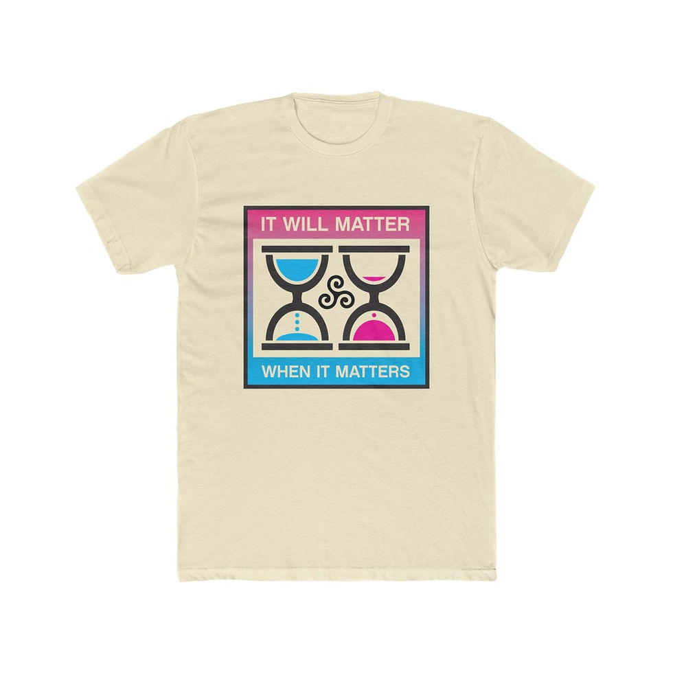 Thumbnail: It Matters Men's Cotton Crew Tee Shirt