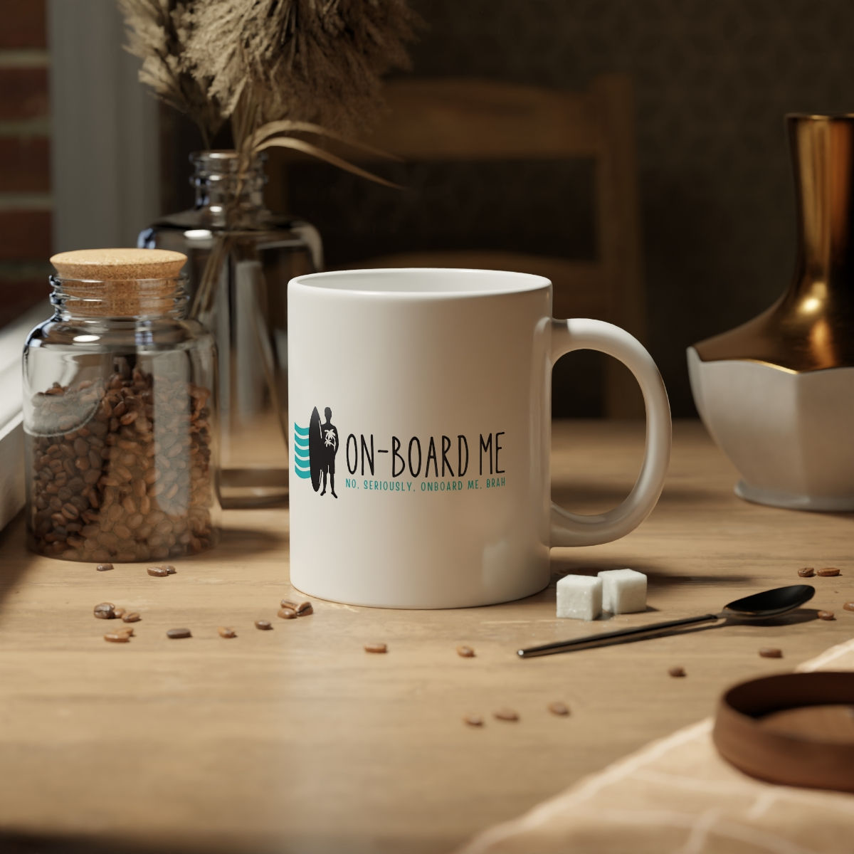 On board Me Jumbo Mug, 20oz