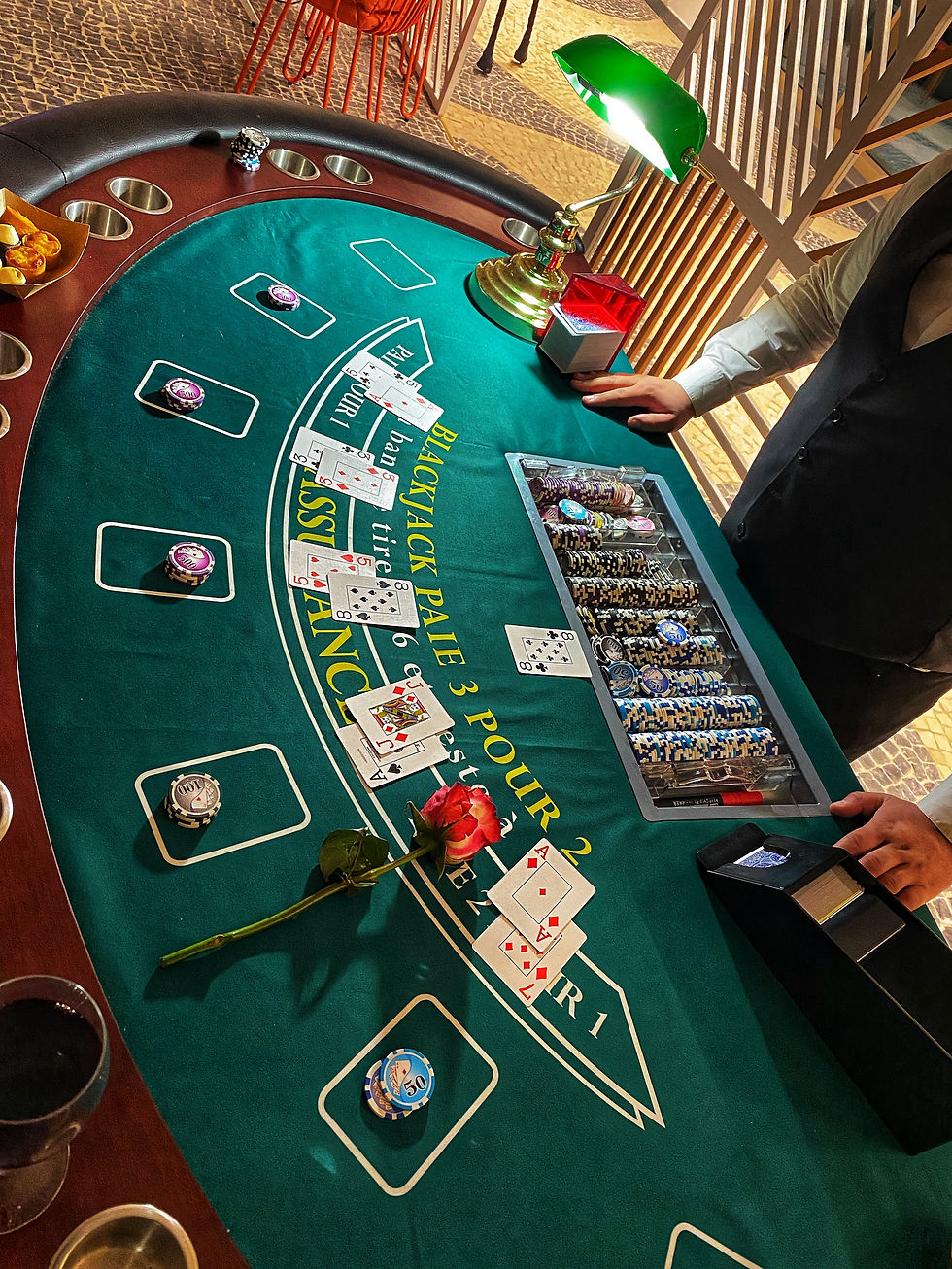 Animation casino : l’idée originale pour vos événements d’entreprise et soirées privées