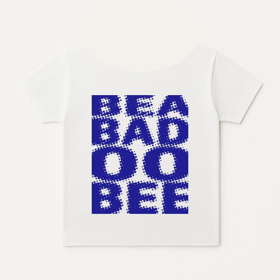 Thumbnail: DOOBEE SLASH NECK BABY TEE 