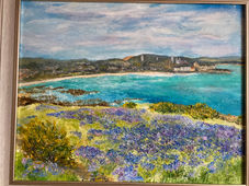 ForresterBluebells by the Castle CourseOil58x48cms110.jpg