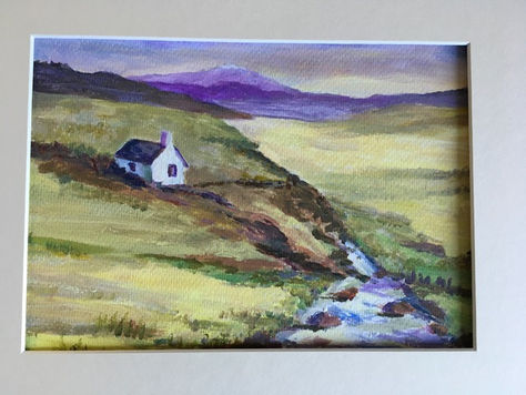 Auckland The Bothy by the Burn Acrylic 12x15 ins 60.JPG