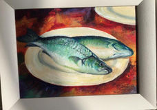 Creevy Fish for Tea Oil 300x370mm 60.jpg