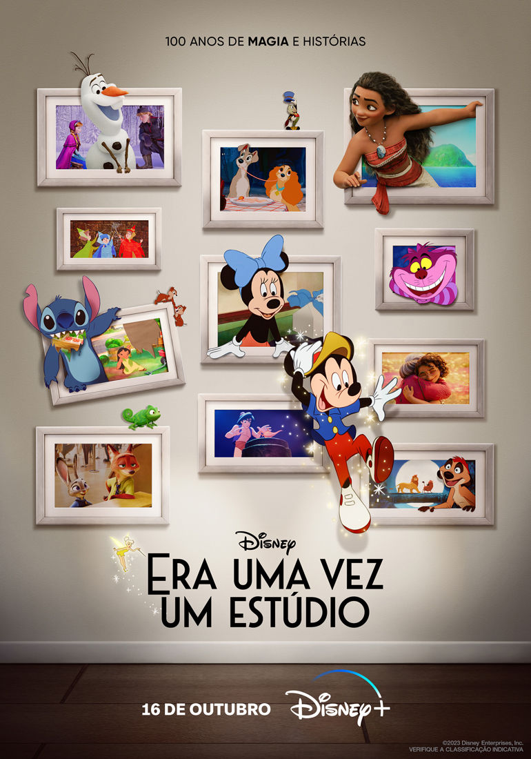 Pôster oficial de Era uma Vez um Estúdio