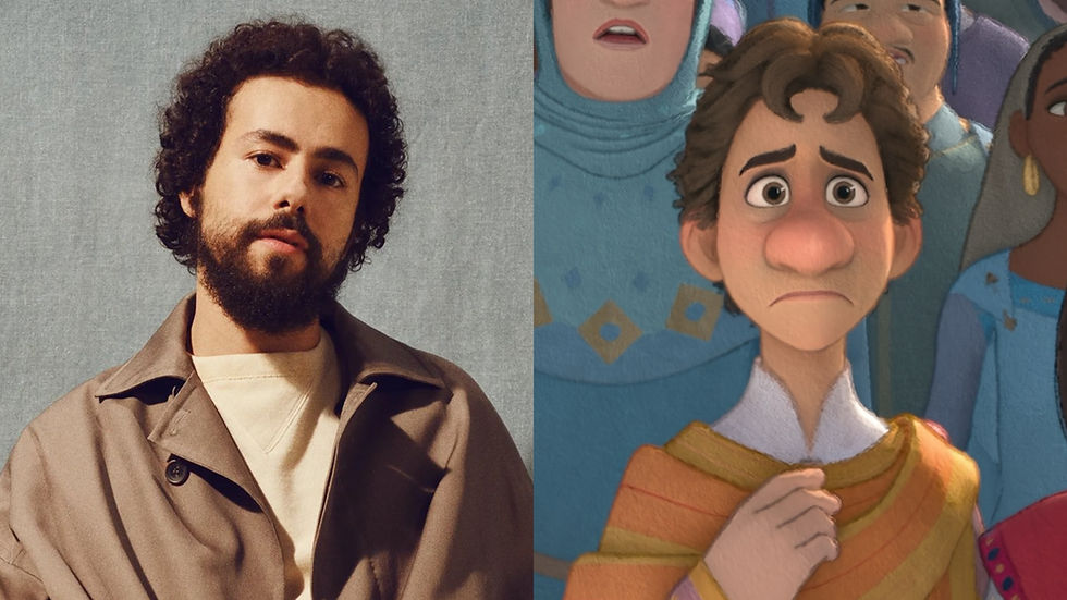 Rami Youssef e Safi, personagem de Wish: O Poder dos Desejos