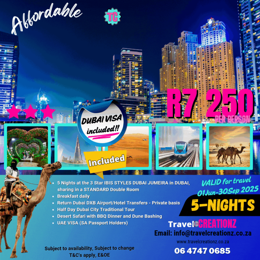 Affordable 3 STAR DUBAI 2025 tc