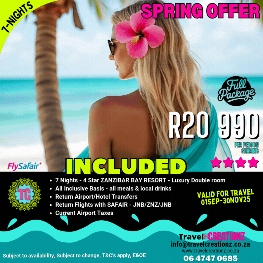 Zanzibar SPRING OFFER 2025 TC