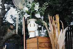 Great venue styling with flowers vase decorations
