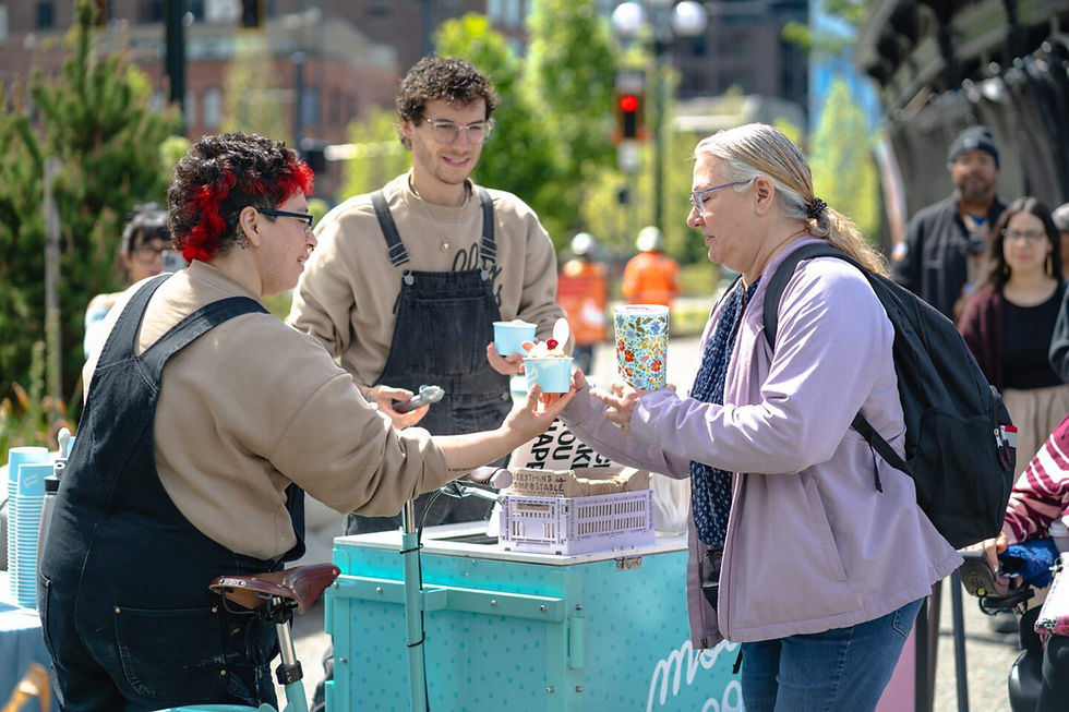 June 2024, Pioneer Square Habitat Beach Ribbon Cutting, Photo courtesy Friends of Waterfront Park.