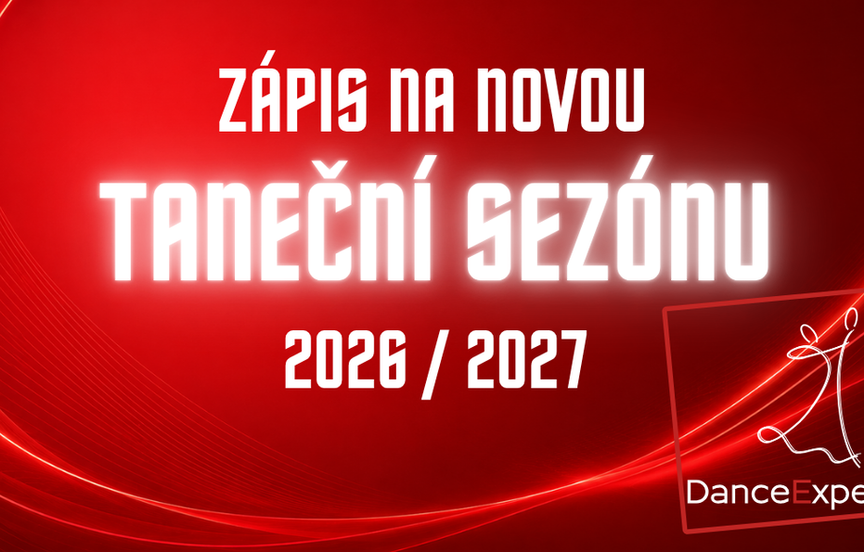 Zápis do tanečních kurzů pro mládež 2026/2027 je spuštěn