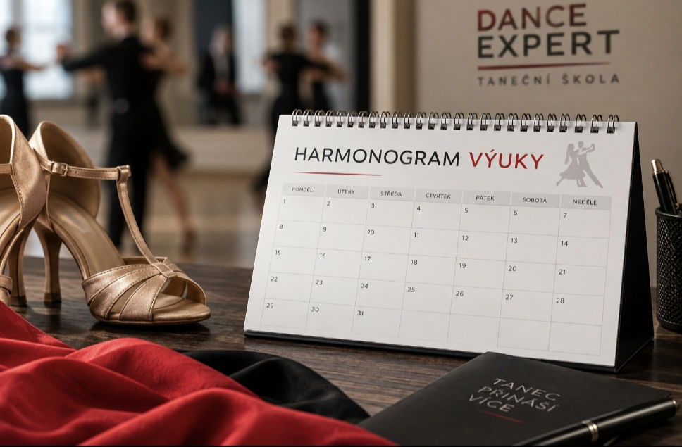 Harmonogram tanečních kurzů 2026/27