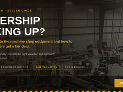 Dissolving machine shop partnership equipment - CNC machines awaiting valuation and sale