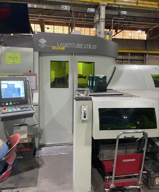 2022 BLM LT8.20 2D & 3D Automated 3kW Tube Laser Cutting System