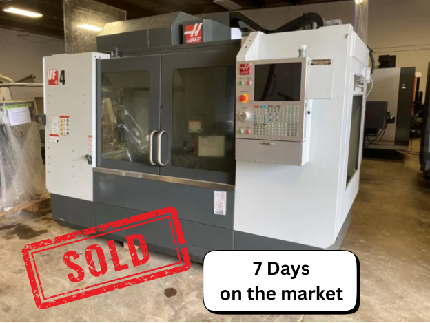Why CNC Machines Don’t Sell -2020 Haas VF-4