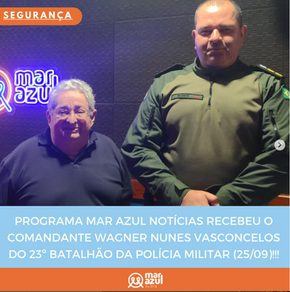 Bem Vindo Comandante Wagner!!