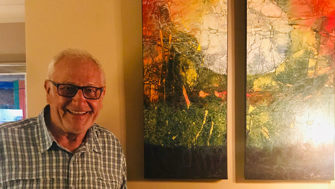 In situ, artwork by fine artist Therese Boisclair