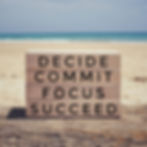 Decide Commit Focus Succeed - MBFM Michelle Beaupre Fundraising Management & Web desing Ot