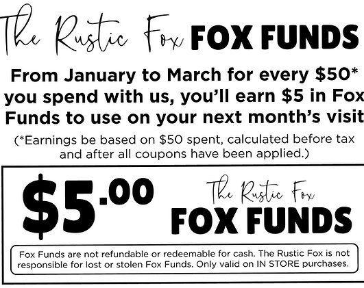 Fox Funds Winter Rewards