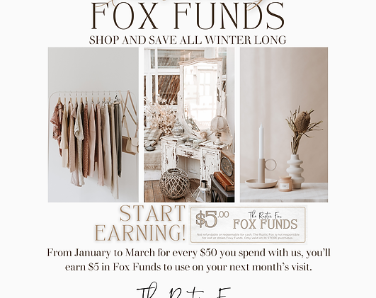 Fox Funds Winter Rewards