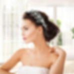 pearl and crystals bridal headpiece