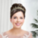 Sparkling crystal tiara